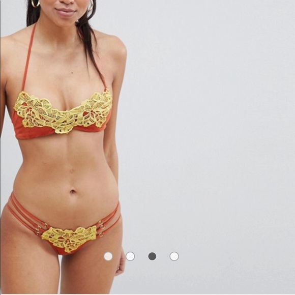 NWOT blue life soleil skimpy bottom burnt sienna - Picture 3 of 3